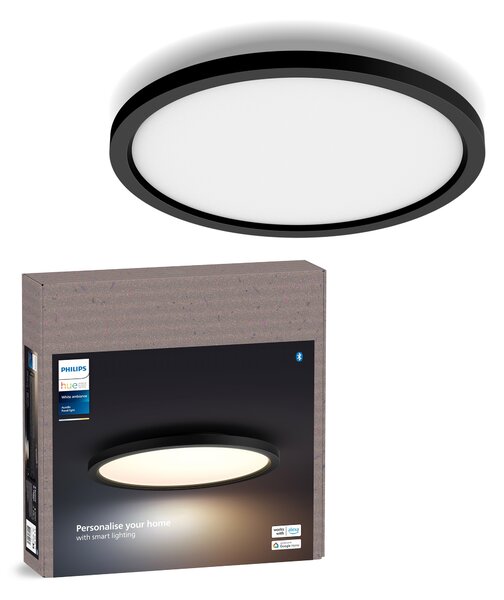Hue Aurelle přisazený LED panel RD S (kulatý) O 39,5 cm, černá