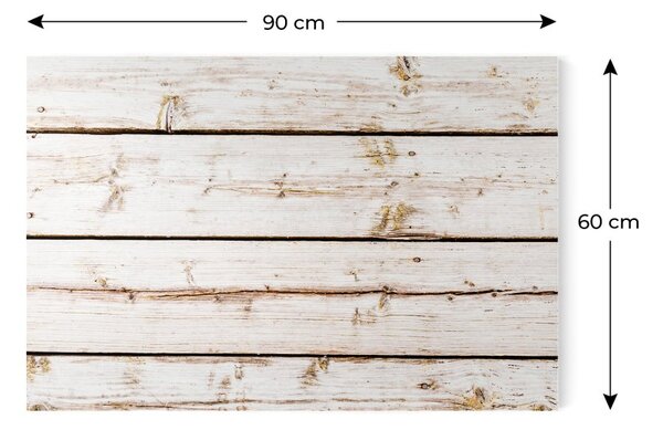 ALLboards METAL MB96_00104 Magnetická kovová tabule bílá prkna 90x60 cm
