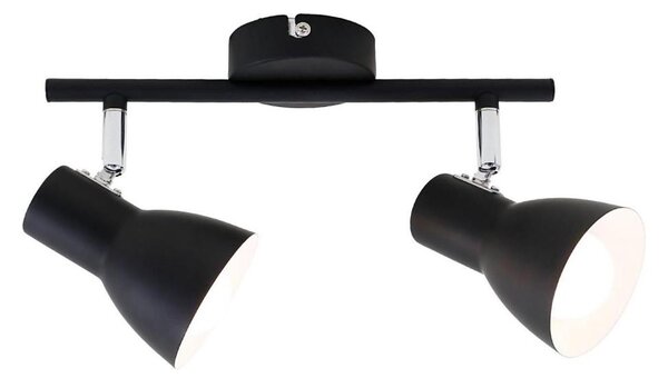 Briloner 10698891 - Bodové svítidlo 2xE14/25W/230V černá