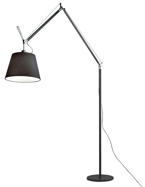 Stojací Lampa Artemide, stmívatelné, Metalická, Obývací pokoj, Hliník