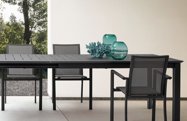 -25 % Dny MOMENTI– Bizzotto Hliníkový zahradní rozkládací stůl Konnor 160/240 x 100 cm