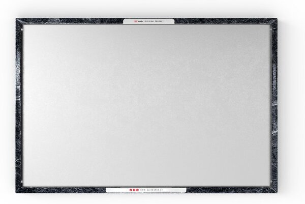 ALLboards METAL MB96_00099 Magnetická kovová tabule tmavý kámen 90x60 cm