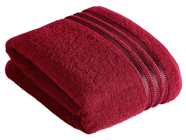 RUČNÍK DO KOUPELNY, 150/100 cm, červená Vossen - Osušky, Online Only
