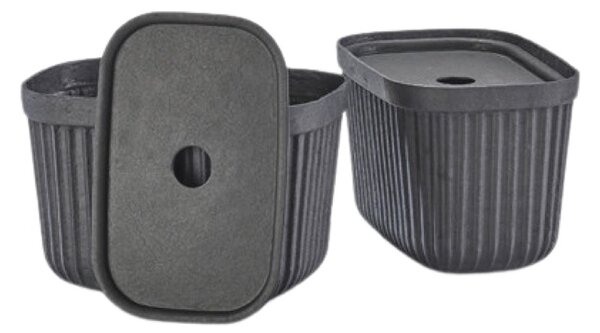 ZONE Denmark Úložný box Pulp Black - Small ZD102