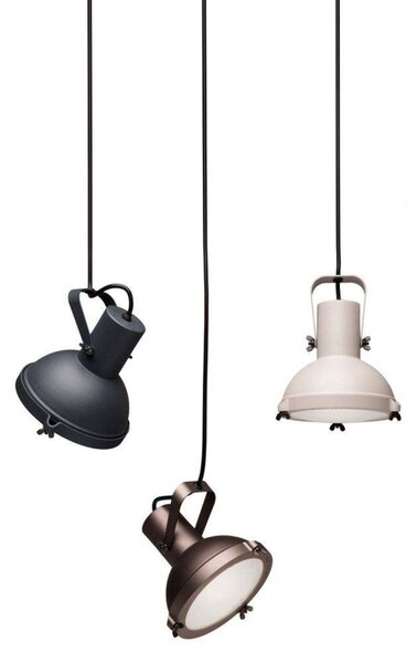 Závěsná svítidlo Nemo Lighting, Hnědá / Rezavá, Kuchyně, Hliník, Industriální design