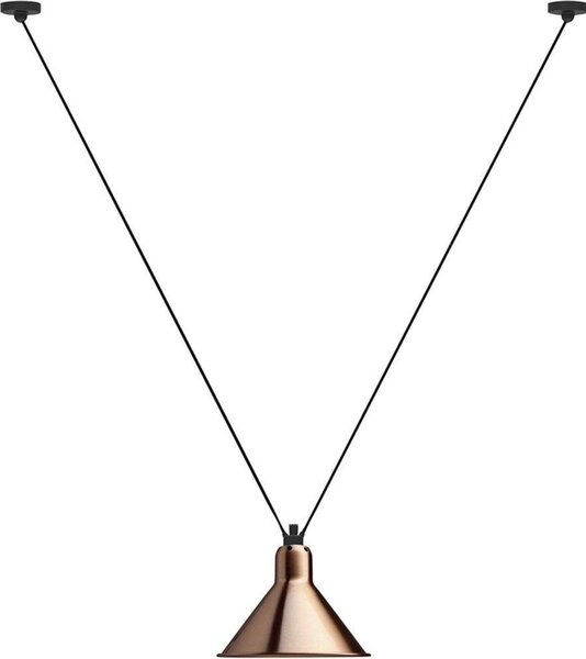 Závěsná svítidlo Lampe Gras, Bílá, Obývací pokoj, Kov