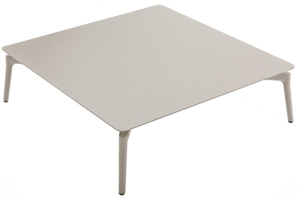 Fast Hliníkový nízký stolek Aikana, Fast, čtvercový 76x76x25 cm, lakovaný hliník barva dle vzorníku