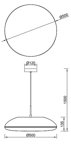 Mantra 8142 Kazz, závěsné svítidlo s dřevěnou povrchovou úpravou 6xE27, průměr 50cm