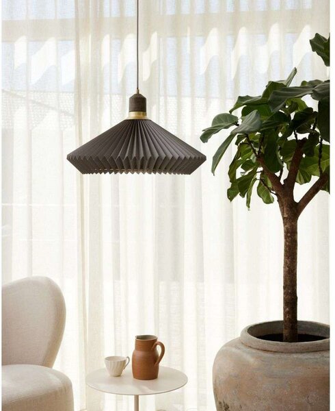 Závěsná svítidlo Halo Design, Černá, Jídelna, Plast