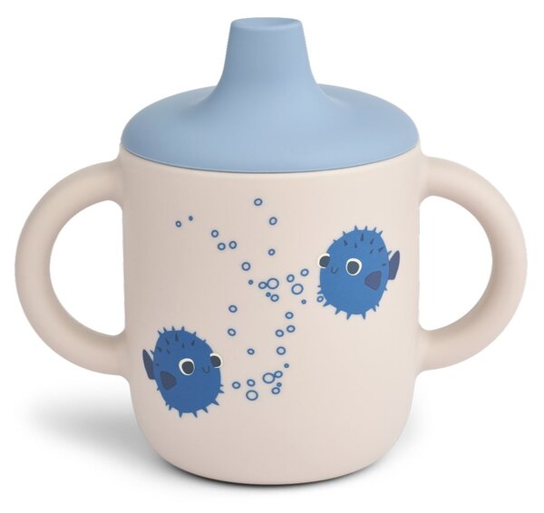 Silikonový hrneček Pufferfish Sandy 150 ml
