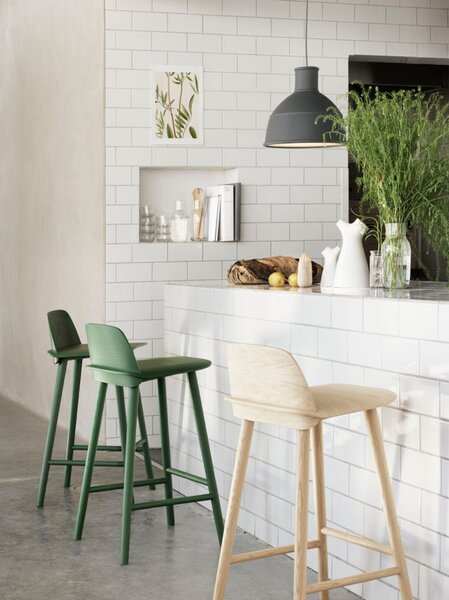 Závěsná svítidlo Muuto, Oranžová, Obývací pokoj, Plast, Design
