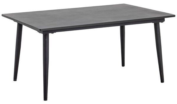 Černý cementový zahradní stolek Bloomingville Pavone 90 x 60 cm