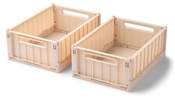 Skládací přepravka Weston Apple Blossom Small – set 2 ks