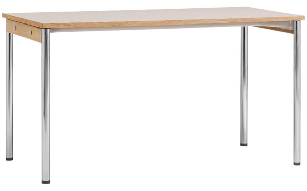 -25 % Dny MOMENTI– Audo CPH Bílý dubový jídelní stůl AUDO CO 140 x 70 cm