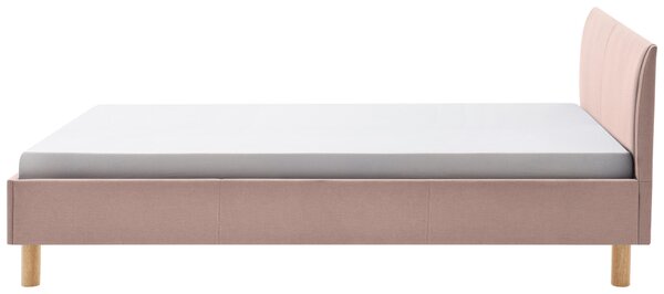 ČALOUNĚNÁ POSTEL, 140/200 cm starorůžová Livetastic - Jednolůžkové postele, Online Only