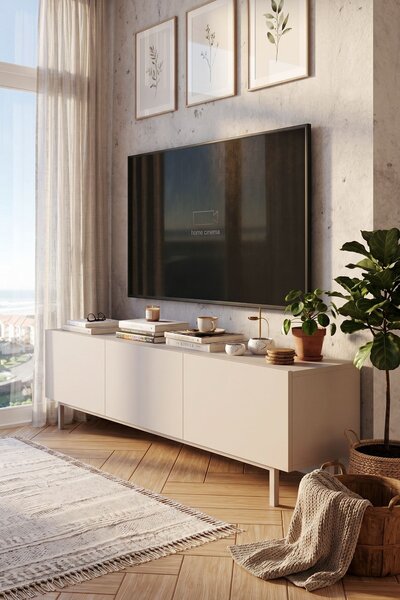 TV stolek/skříňka Coleto 1 (písková). Akce -15%