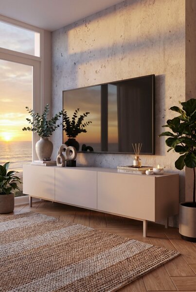 TV stolek/skříňka Coleto 1 (písková). Akce -15%
