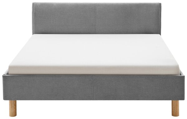 ČALOUNĚNÁ POSTEL, 120/200 cm světle šedá Livetastic - Jednolůžkové postele, Online Only