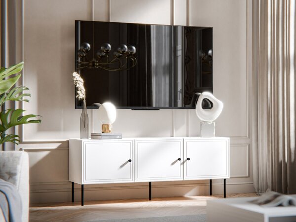 TV Stolek/Skříňka Gudzup Bis 150 3D, Barva: černá 5903211342295