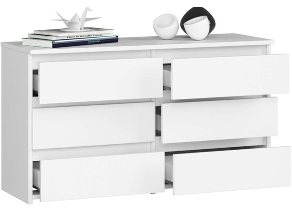 Komoda CL100 6SZ - bílá