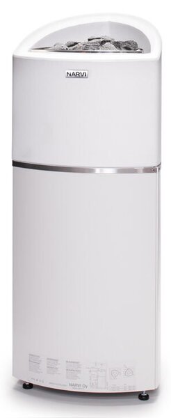 Narvi saunová kamna elektrická Trio E 9,0 kW White, white