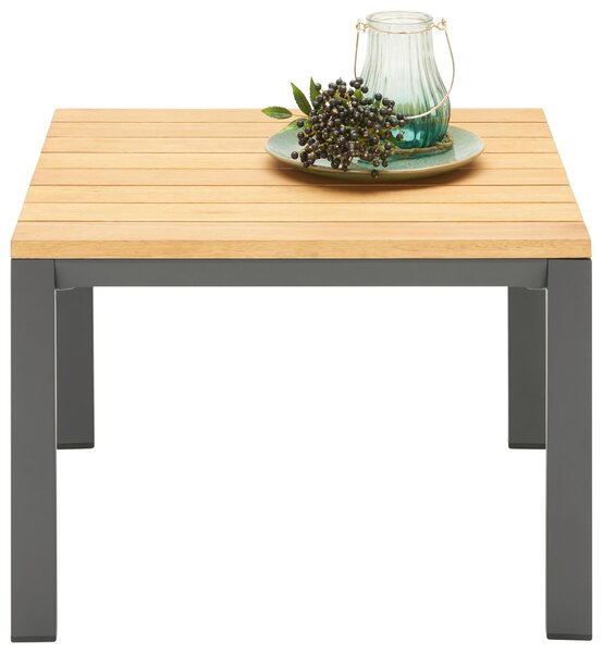 ZAHRADNÍ STOLEK, dřevo, kov, 65/65/40 cm Ambia Garden - Online Only zahradní nábytek, Online Only