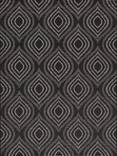 Koberec Breeze black/ clif grey 120 x 170 cm