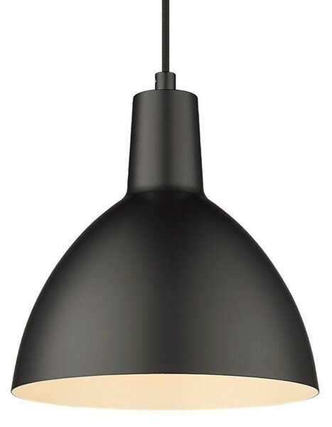 Závěsná svítidlo Halo Design, Černá, Jídelna, Kov
