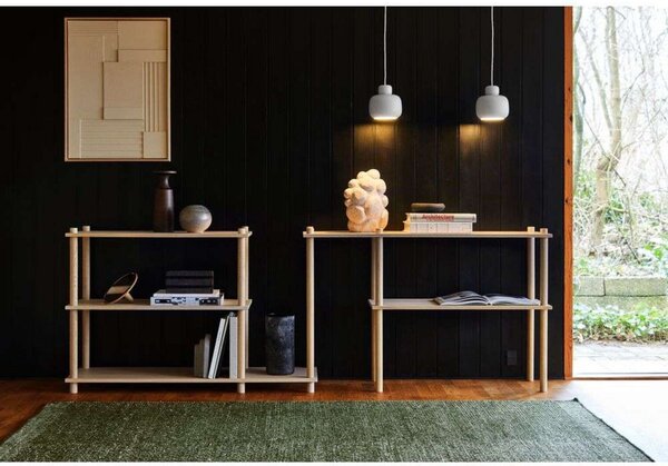 Závěsná svítidlo Woud, Stone, stmívatelné, Černá, Kuchyně, Kov, Design