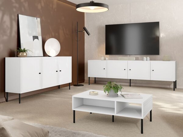 Komoda Gudzup Bis II, Barva: bílá 5903211345180