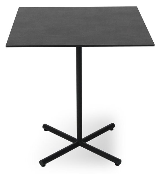 Todus Nerezový bistro stolek Condor, Todus, čtvercový 70x70x74 cm, rám lakovaná nerez, deska HPL, barva dle vzorníku