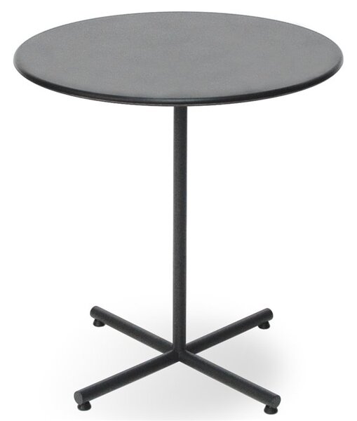 Todus Nerezový bistro stolek Condor, Todus, kulatý průměr 70x74 cm, rám lakovaná nerez, deska HPL, barva dle vzorníku