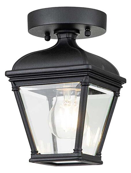 Elstead  BAYVIEW-PORCH-BK - Venkovní strop. svítidlo BAYVIEW 1xE27/60W/230V IP44