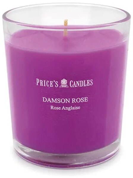 Price’s FRAGRANCE vonná svíčka ve skle Purpurová růže - hoření 45h