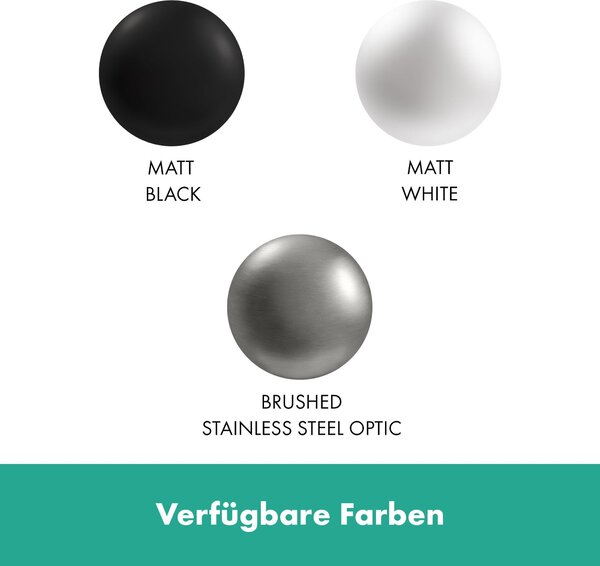 HANSGROHE 56063800 XtraStoris Rock vestavěný odpadkový koš