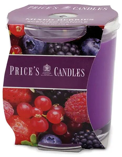 Price’s FRAGRANCE vonná svíčka ve skle Voňavé lesní plody - hoření 45h