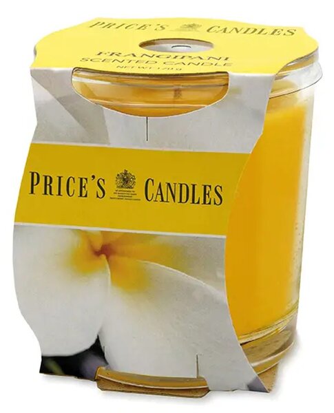 Price’s FRAGRANCE vonná svíčka ve skle Frangipani - hoření 45h
