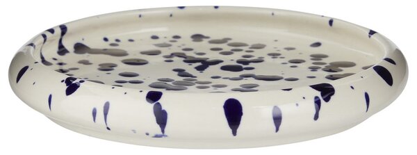 BOOGY SPLASH Talíř 12 cm - tm. modrá