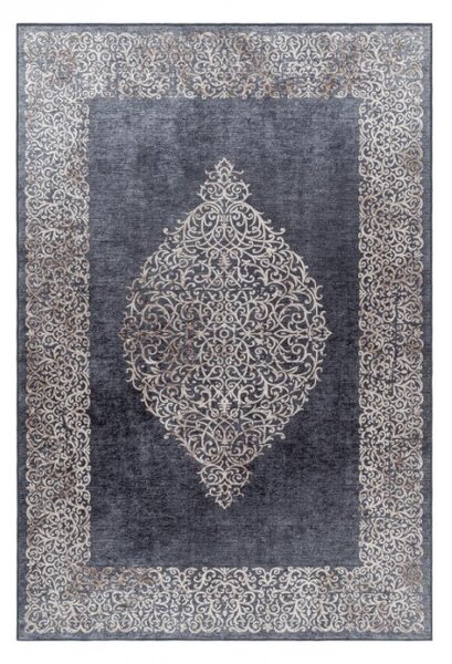Kusový koberec Fiesta 4303 black (Varianta: 120 x 170 cm)