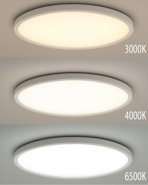 LED Stropní svítidlo LED/32W/230V 3000/4000/6500K pr. 40 cm bílá