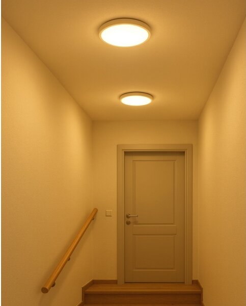 LED Stropní svítidlo LED/18W/230V 3000/4000/6500K pr. 23 cm bílá