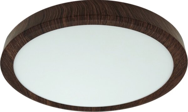 LED Stropní svítidlo LED/18W/230V 3000/4000/6500K pr. 23 cm hnědá