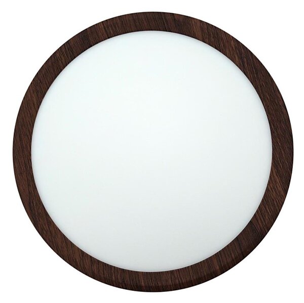 LED Stropní svítidlo LED/18W/230V 3000/4000/6500K pr. 23 cm hnědá