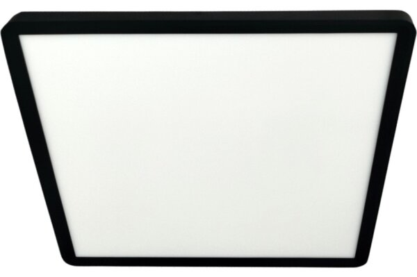 LED Stropní svítidlo LED/32W/230V 3000/4000/6500K 40x40 cm černá