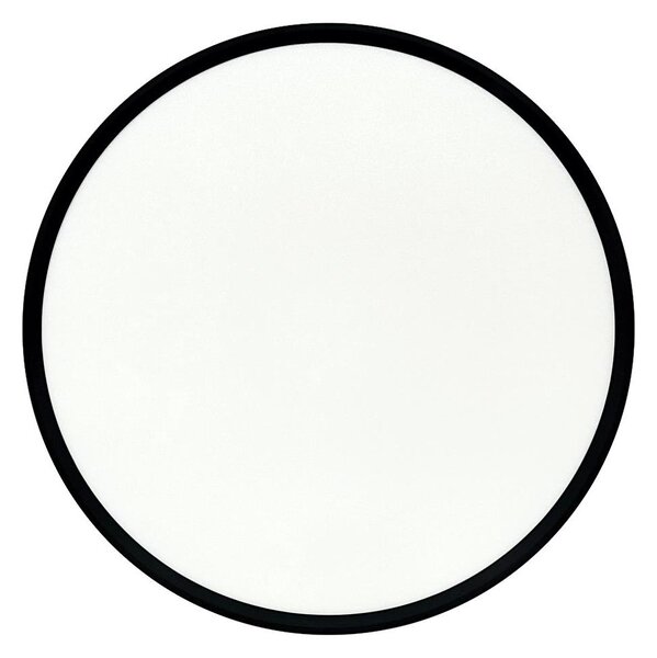 LED Stropní svítidlo LED/40W/230V 3000/4000/6500K pr. 50 cm černá