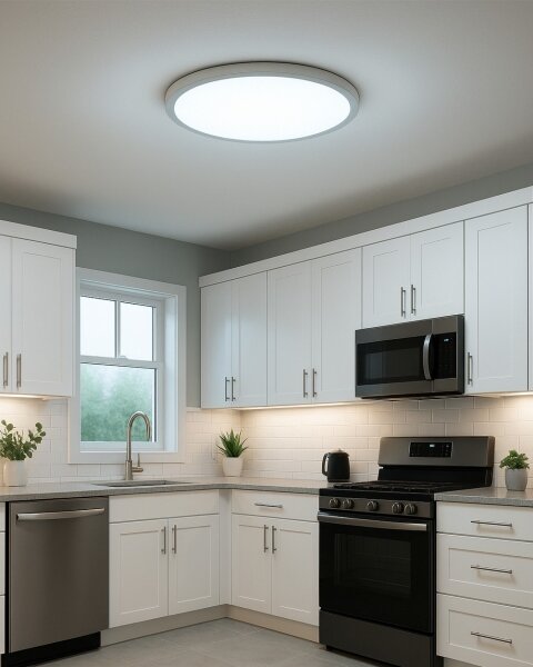 LED Stropní svítidlo LED/32W/230V 3000/4000/6500K pr. 40 cm bílá