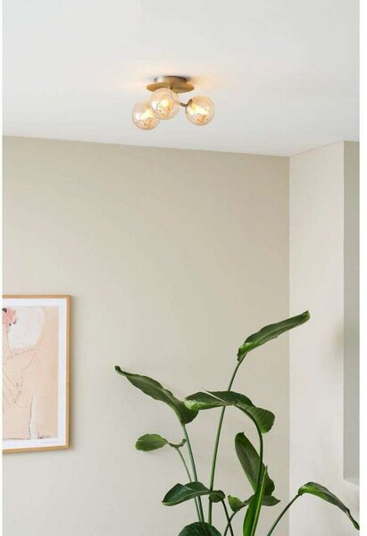 Stropní Lampa Halo Design, Šedá, Obývací pokoj, Kov