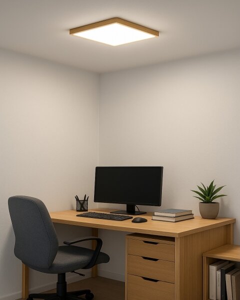 LED Stropní svítidlo LED/24W/230V 3000/4000/6500K 30x30 cm béžová