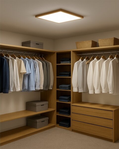 LED Stropní svítidlo LED/40W/230V 3000/4000/6500K 50x50 cm béžová