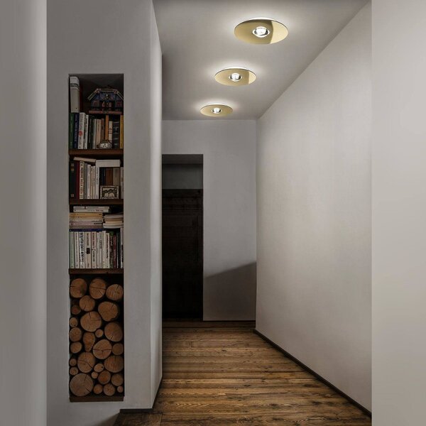 Stropní Lampa Lodes, stmívatelné, Bronzová / starobylá mosaz, Kov